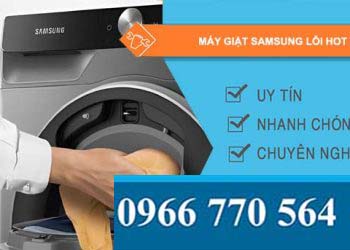 nguyên nhân máy giặt samsung lỗi hot