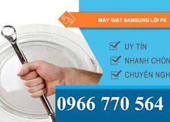 nguyên nhân máy giặt samsung lỗi pe