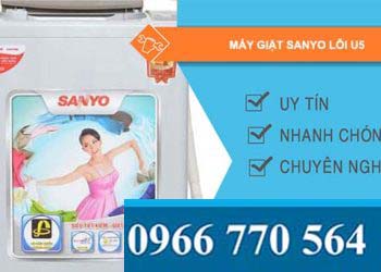 nguyên nhân máy giặt sanyo lỗi u5