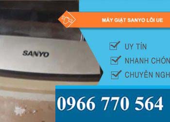 nguyên nhân máy giặt sanyo lỗi ue