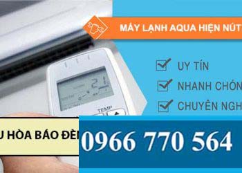 nguyên nhân máy lạnh aqua hiện nút đỏ