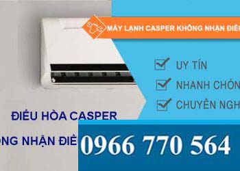 nguyên nhân máy lạnh casper không nhận điều khiển