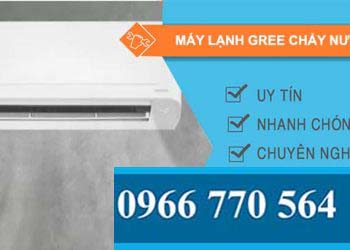 nguyên nhân máy lạnh gree chảy nước