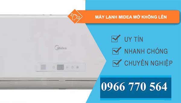 nguyên nhân máy lạnh midea mở không lên