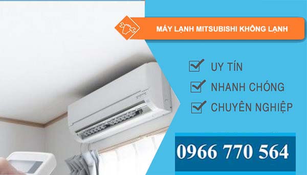 nguyên nhân máy lạnh mitsubishi không lạnh