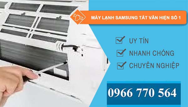 nguyên nhân máy lạnh samsung tắt vẫn hiện số 1