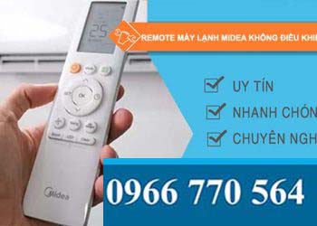 nguyên nhân remote máy lạnh midea không điều khiển được