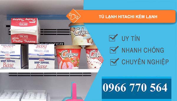 nguyên nhân tủ lạnh hitachi kém lạnh