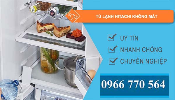 nguyên nhân tủ lạnh hitachi không mát 