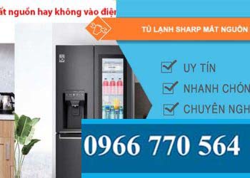 nguyên nhân tủ lạnh sharp mất nguồn