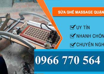 Sửa Ghế Massage Quận 12