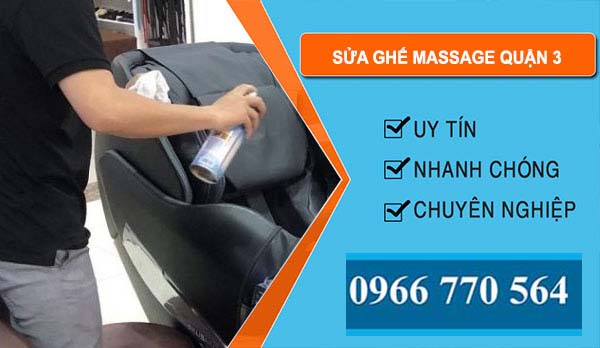 Sửa Ghế Massage tại Quận 3