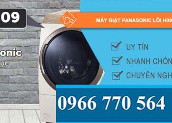 sửa máy giặt panasonic lỗi h09