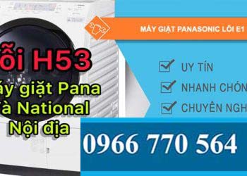 sửa máy giặt panasonic lỗi h53