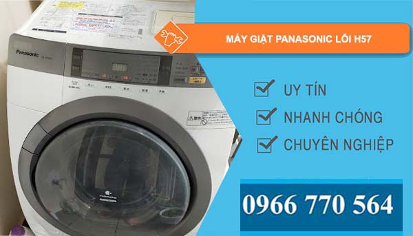 sửa máy giặt panasonic lỗi h57