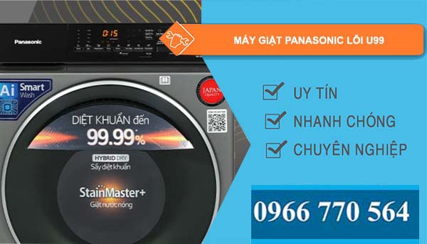 sửa máy giặt panasonic lỗi u99