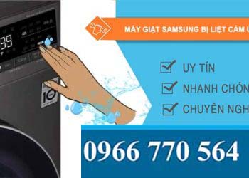 sửa máy giặt samsung bị liệt cảm ứng