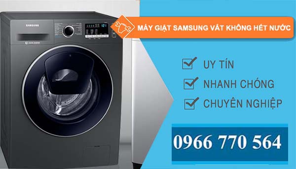 sửa máy giặt samsung vắt không hết nước 