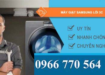 sửa máy giặt samsung lỗi 3c