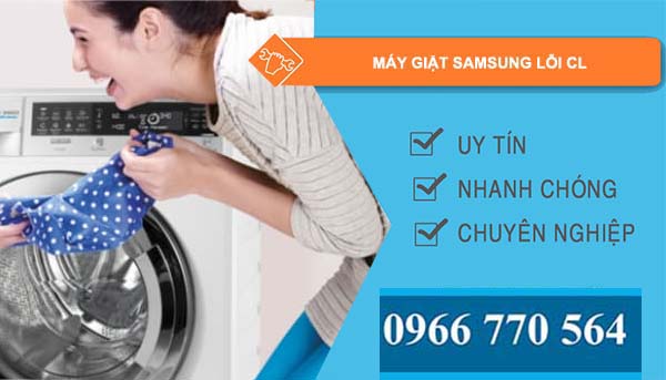 sửa máy giặt samsung lỗi cl