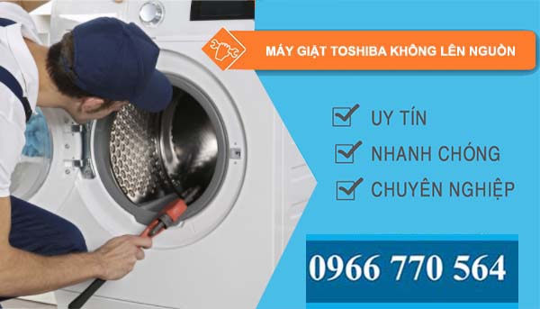 sửa máy giặt toshiba không lên nguồn