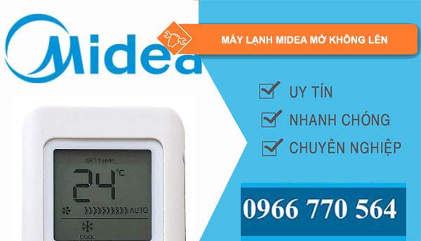 sửa máy lạnh midea mở không lên