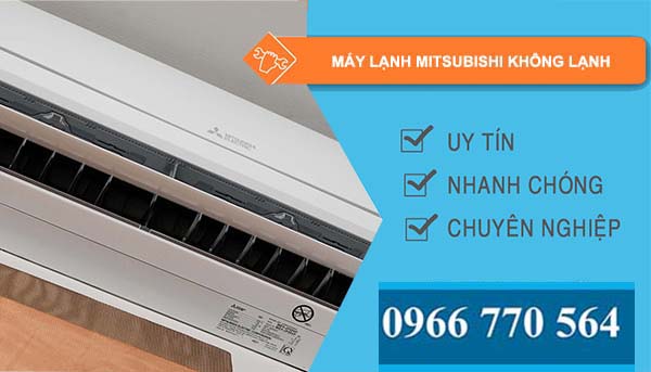 sửa máy lạnh mitsubishi không lạnh