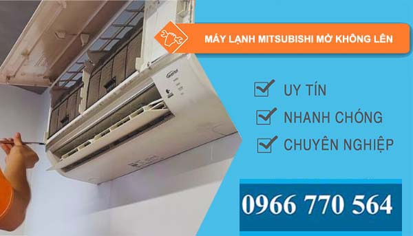 sửa máy lạnh mitsubishi mở không lên