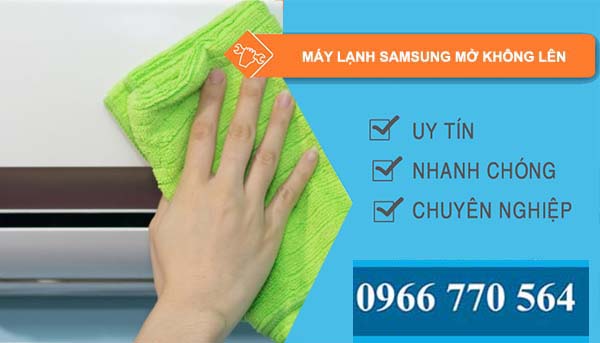 sửa máy lạnh samsung mở không lên