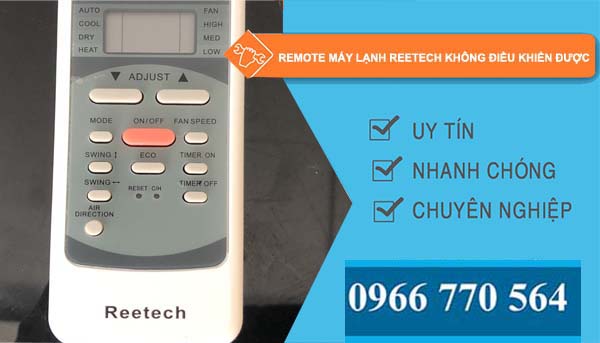 sửa remote máy lạnh reetech không điều khiển được