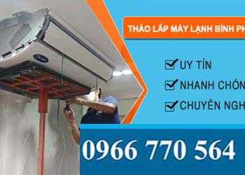 Tháo Lắp Máy Lạnh Bình Phước