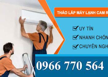 Tháo Lắp Máy Lạnh Cam Ranh