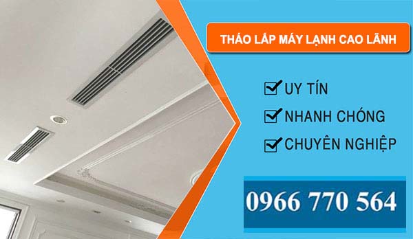 Tháo Lắp Máy Lạnh Cao Lãnh