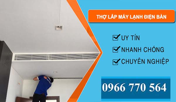 Tháo Lắp Máy Lạnh Điện Bàn