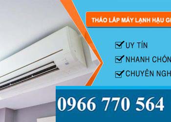 Tháo Lắp Máy Lạnh Hậu Giang