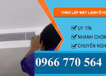 Tháo Lắp Máy Lạnh Ở Huế