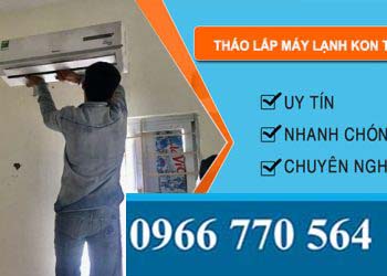 Tháo Lắp Máy Lạnh Kon Tum