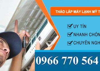 Tháo Lắp Máy Lạnh Mỹ Tho