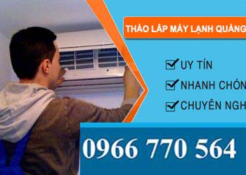 Tháo Lắp Máy Lạnh Quảng Ngãi