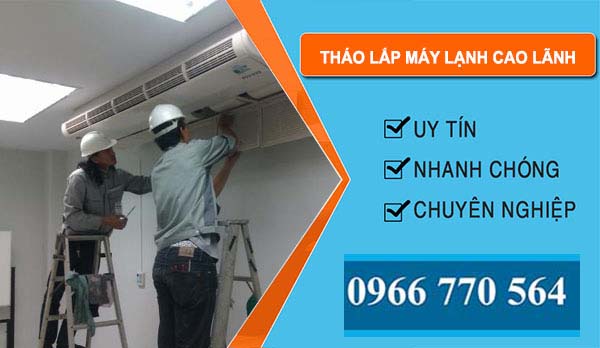 Tháo Lắp Máy Lạnh tại Cao Lãnh