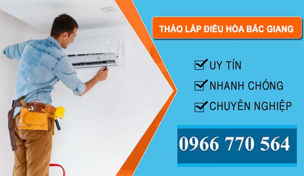 thợ Tháo Lắp Điều Hòa Bắc Giang