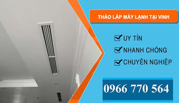 Thợ Tháo Lắp Máy Lạnh Tại Vinh