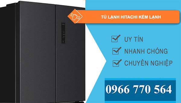 tủ lạnh hitachi kém lạnh