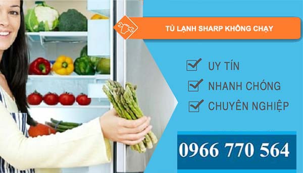 tủ lạnh sharp không chạy