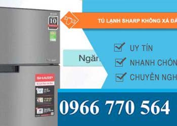 tủ lạnh sharp không xả đá